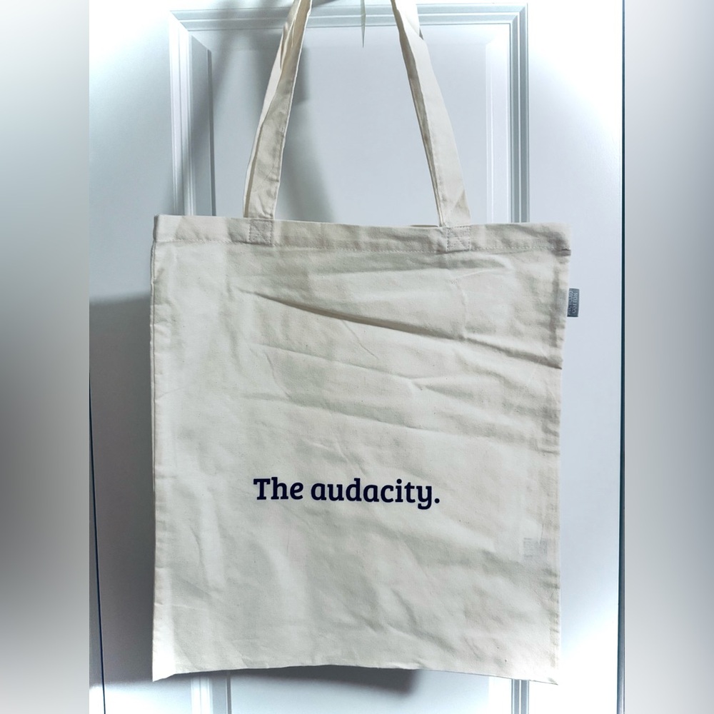 Recycled Cotton Funny Tote Bag